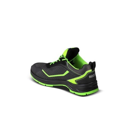 SPARCO INDY-E FORESTER S3 ESD BLACK/FLUORESCENT GREEN SHOE EU46
