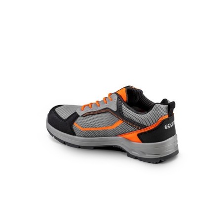 ZAPATILLA FLUORESCENTE SPARCO INDY-R S1P ESD GRIS/NARANJA EU39