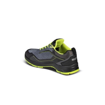 CHAUSSURE SPARCO INDY TEXAS S1P ESD GRIS FONCÉ/JAUNE FLUO EU45