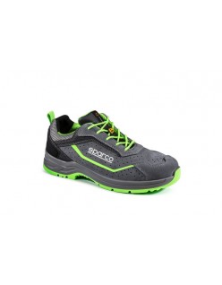 SPARCO SCARPA INDY S1P ESD GREY/GREEN FLUORESCENT EU42