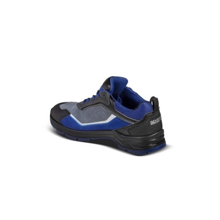 CHAUSSURE SPARCO INDY CHARLOTTE S3 ESD GRIS FONCÉ/BLEU CLAIR EU39