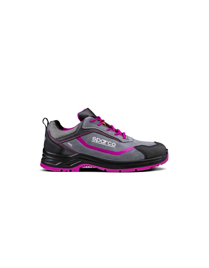 ZAPATO SPARCO INDY S3 ESD GRIS/FUCSIA EU46