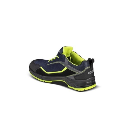 ZAPATILLA SPARCO INDY BALTIMORE S3 ESD AZUL MARINO/AMARILLO FLUORESCENTE EU48