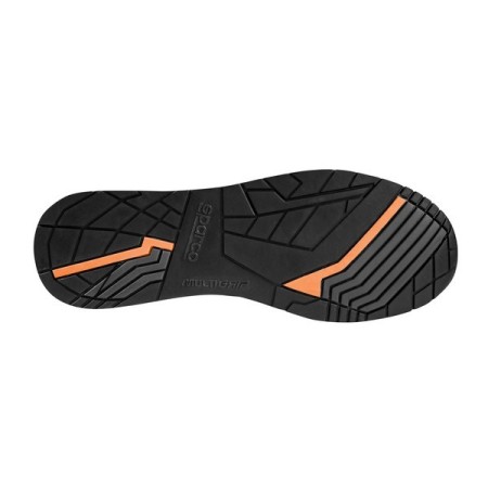 SPARCO GYMKHANA-H ACROPOLIS S3 ESD SCHUH DUNKELGRAU/FLUORESZIERENDES ORANGE EU43
