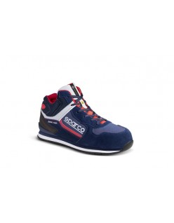 SPARCO GYMKHANA-H OLYMPUS S3 ESD SCHUH MARINEBLAU/ROT EU44