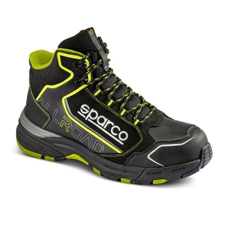 SPARCO ALLROAD-H MOTEGI S3 SHOE BLACK/FLUORESCENT YELLOW EU45