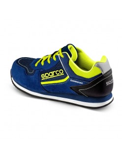 SPARCO SCARPA GYMKHANA DANI S1P BLEU MARINE/JAUNE FLUO EU40 2