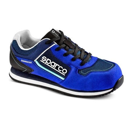 SPARCO SCARPA GYMKHANA LANDO S1P BLEU CLAIR/BLEU MARINE EU45
