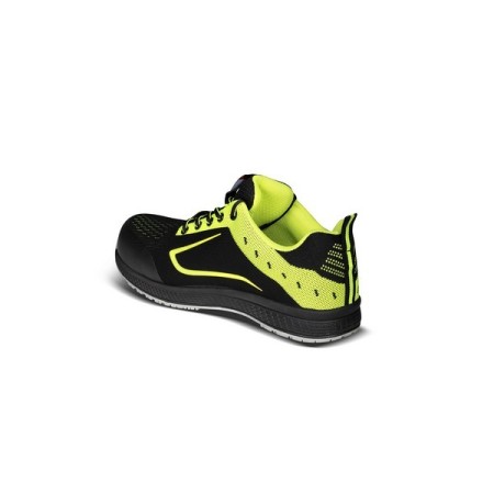 SPARCO SCARPA CUP NURBURG S1P NERO/GIALLO FLUORESCENTE EU43
