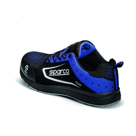 CHAUSSURE SPARCO CUP RICARD S1P NOIR/BLEU CLAIR EU42