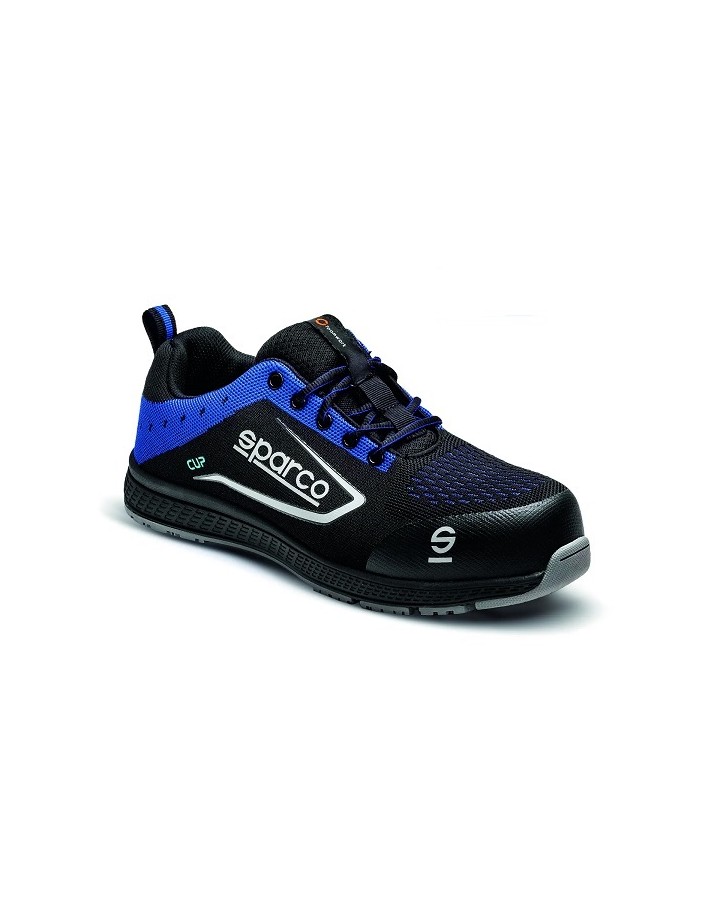 SPARCO SCARPA CUP RICARD S1P BLACK/LIGHT BLUE EU35