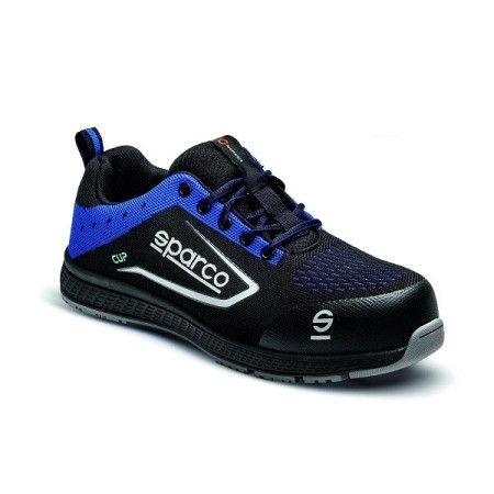 SPARCO SCARPA CUP RICARD S1P SCHWARZ/HELLBLAU EU35