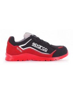 SPARCO NITRO MARCUS S3 EU40 SHOE RED/BLACK