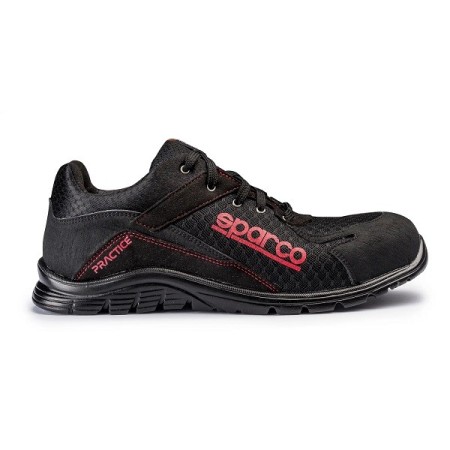 SPARCO PRACTICE NIGEL S1P SCHUH SCHWARZ/SCHWARZ EU38