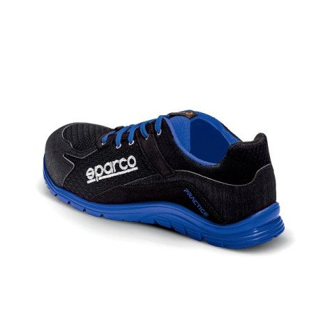 SPARCO PRACTICE NELSON S1P CHAUSSURE NOIR/BLEU CLAIR EU40