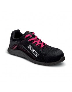 ZAPATILLA SPARCO PRACTICE JODY S1P NEGRO/FUCSIA EU38