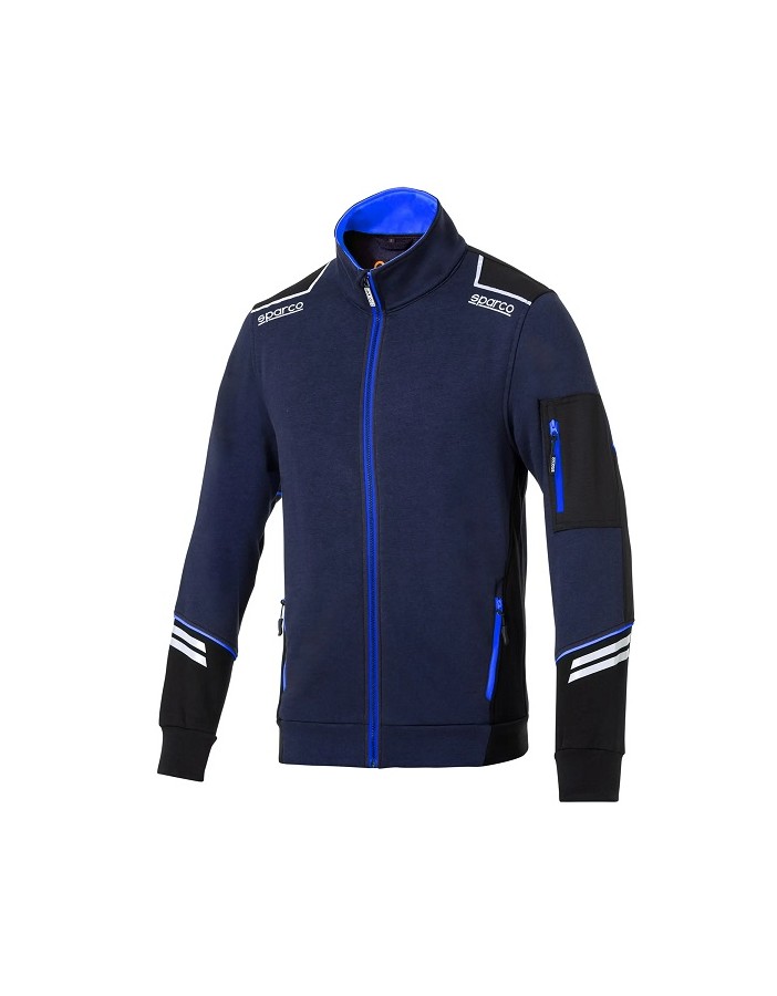 SPARCO FULL ZIP TECH ALABAMA BLEU MARINE/BLEU...