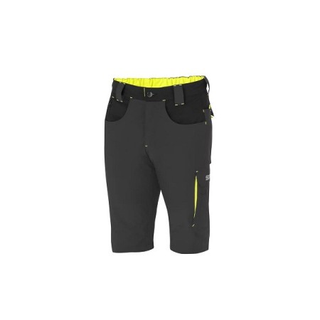 SPARCO LIGHT SHORTS TECH LAREDO DARK GREY/FLUORESCENT YELLOW SIZE. M