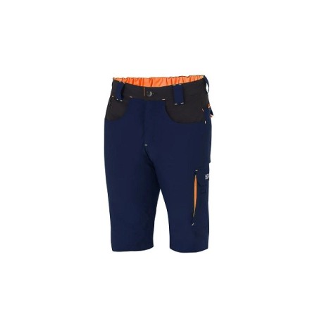 SPARCO LIGHT SHORTS TECH LAREDO NAVY BLUE/FLUORESCENT ORANGE SIZE. L
