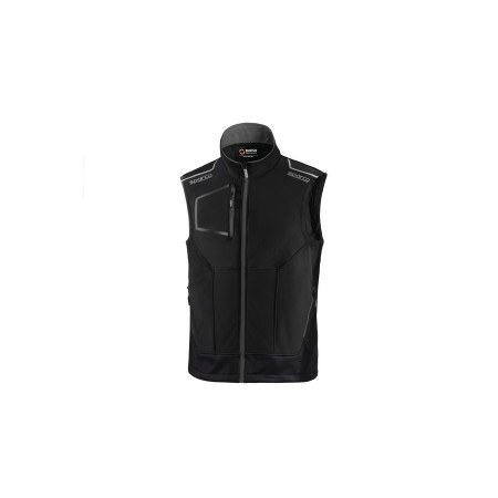 GILET SPARCO ILLINOIS TECH NOIR/GRIS FONCÉ TAILLE. XL