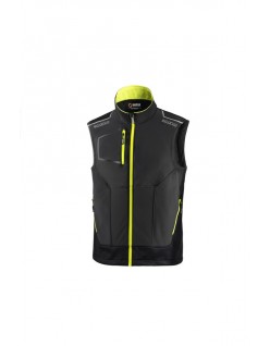 SPARCO GILET TECH ILLINOIS GRIGIO SCURO/GIALLO...
