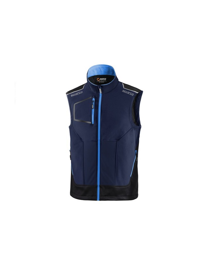 SPARCO GILET TECH ILLINOIS BLU MARINE/AZZURRO...