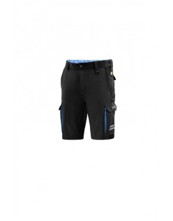 SPARCO TECH ATLANTA SHORTS SCHWARZ/HELLBLAU GRÖSSE. XL