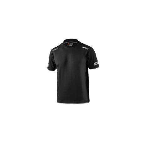 SPARCO T-SHIRT TECH TUCSON NERO/GRIGIO SCURO TG.XS