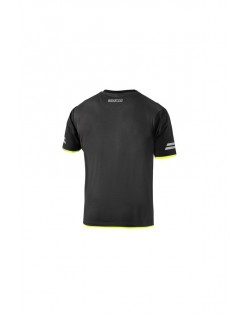 CAMISETA SPARCO TECH TUCSON GRIS OSCURO/AMARILLO...