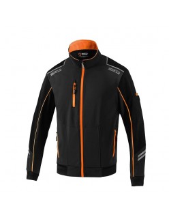 SPARCO LIGHT-SHELL TECH AUSTIN NOIR/ORANGE FLUO TAILLE. XL