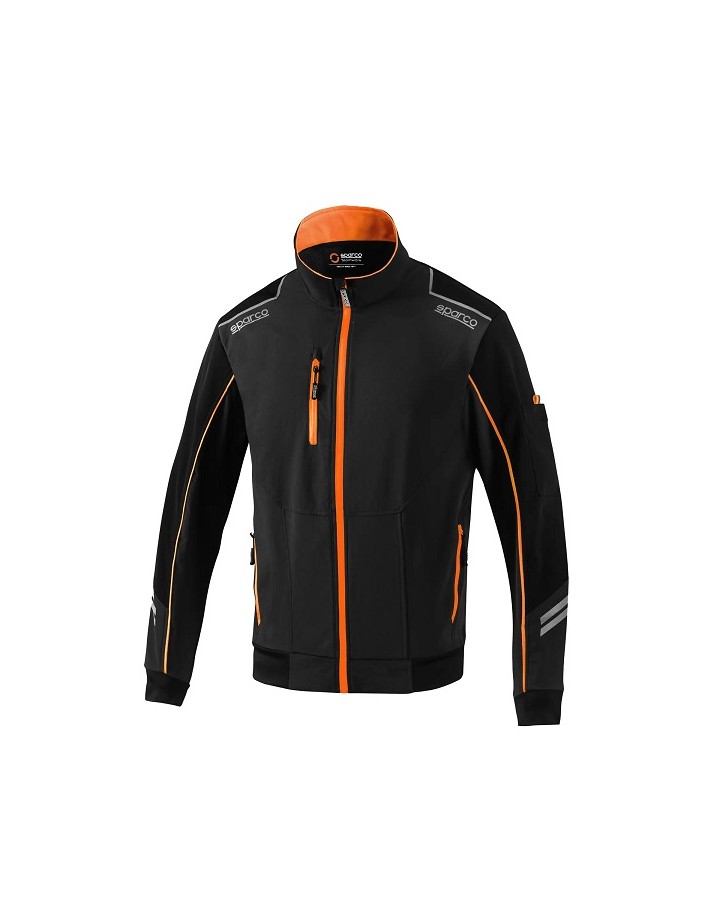 SPARCO LIGHT-SHELL TECH AUSTIN NOIR/ORANGE FLUO...