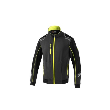 SPARCO LIGHT-SHELL TECH AUSTIN DARK GREY/FLUORESCENT YELLOW SIZE. XS