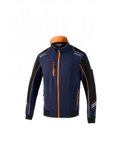 SPARCO LIGHT-SHELL TECH AUSTIN BLEU MARINE/ORANGE FLUO TG. M