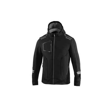 SPARCO SOFT-SHELL TECH YORK NEGRO/GRIS OSCURO TAMAÑO. M