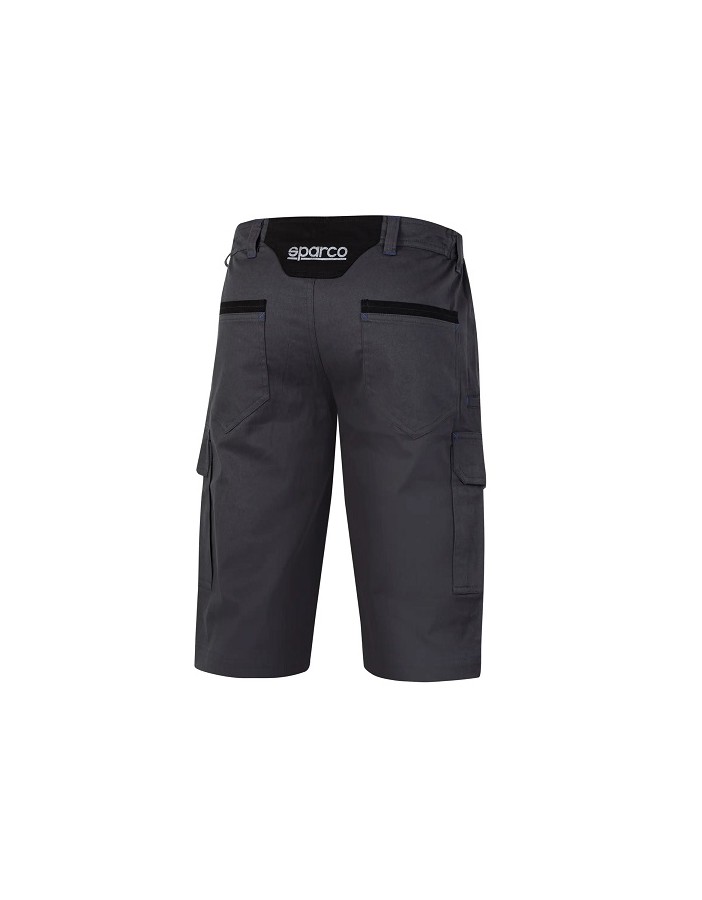 BERMUDA CARGO GRIS FONCÉ SPARCO TAILLE CUISSARD. S