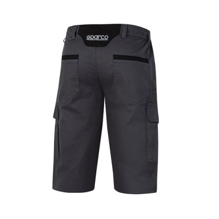 SPARCO DARK GREY CARGO BERMUDA SHORTS SIZE. L