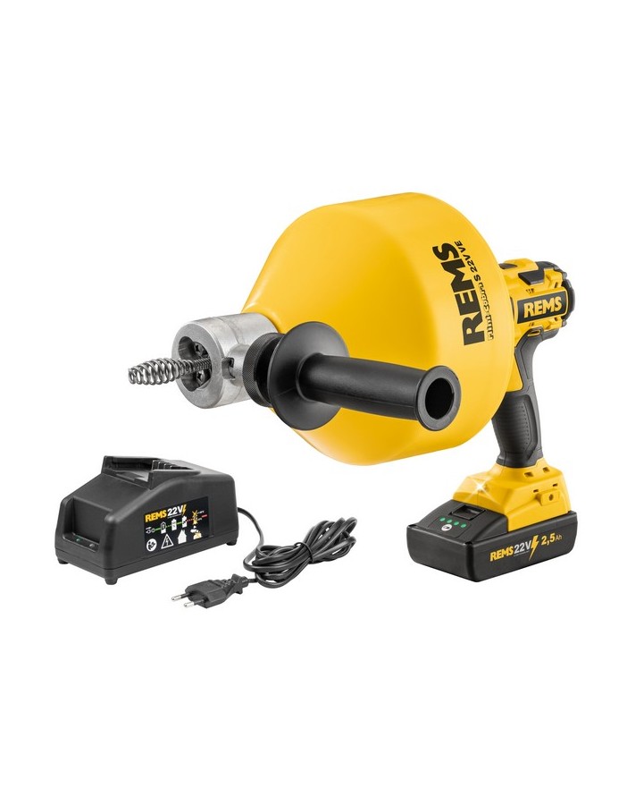 Rems Mini-Cobra S 22V VE Set de déboucheur...