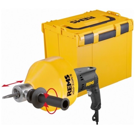 Rems Mini-Cobra S VE Set L-Boxx H Manueller Abflussreiniger