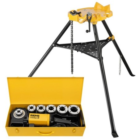 Rems Amigo 2 Set R 1/2-2 Filettatrice + Rems Aquila 3B