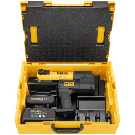 Rems Akku-Press 22V ACC Basic-Pack L-Boxx Battery-powered stapler