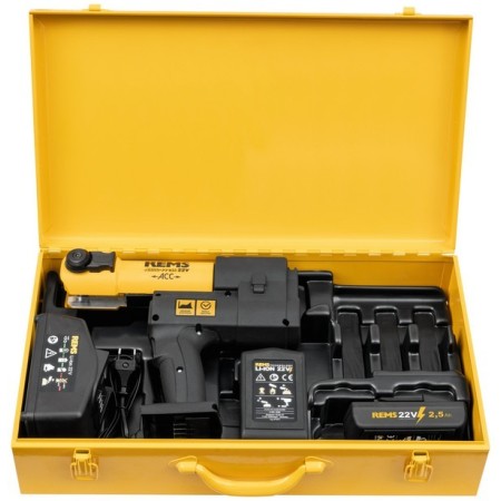 Rems Akku-Press 22V ACC Basic-Pack Pinzatrice a batteria + batteria 2,5 Ah