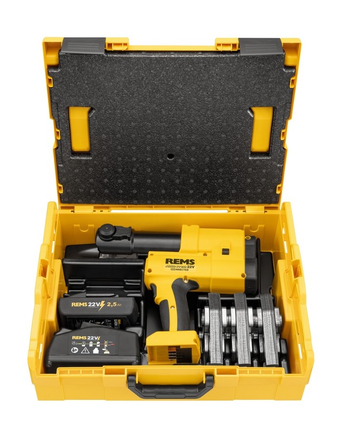 Rems Akku-Press 22V Connected Set V Cordless...