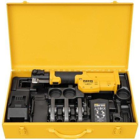 Rems Mini-Press S 22V ACC Set V Pinzatrice a batteria 15+18+22