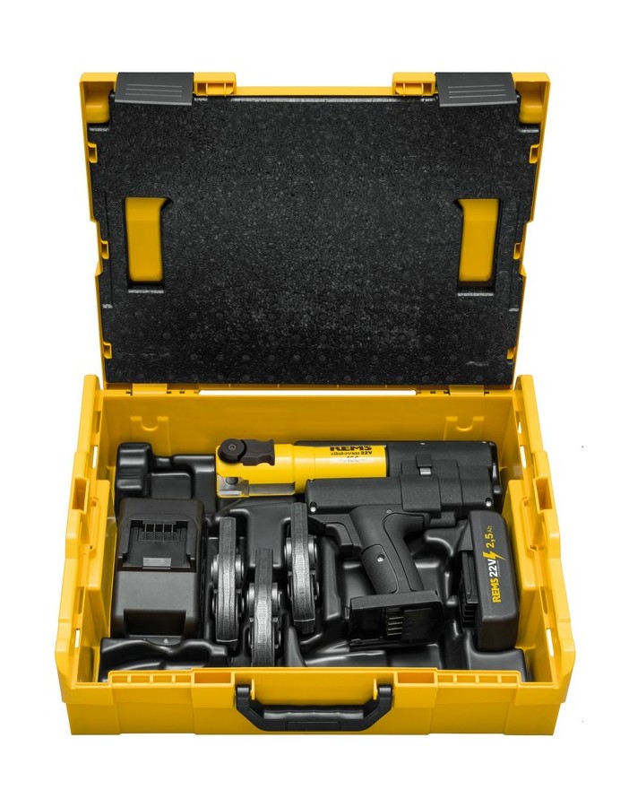 Rems Mini-Press 22V ACC Set M Battery stapler...