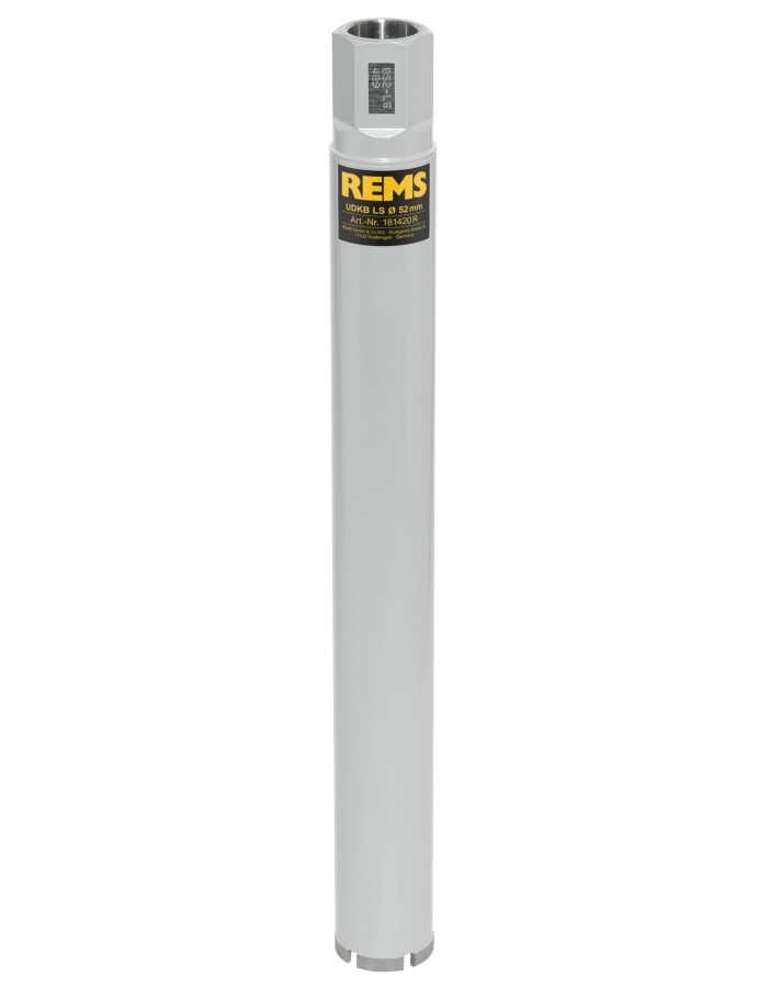 Rems Diamond core bit UDKB LS 52 x 420 x UNC 1 1/4