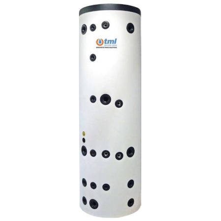 Tml TW1HP00300R Twin HP combined storage tank lt. 300 carbon steel rigid insulation