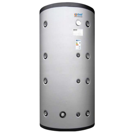 Tml PCSS00800R Combined Heat Storage Kombiglass lt. 800 porcelain glass with two fixed coils rigid insulation