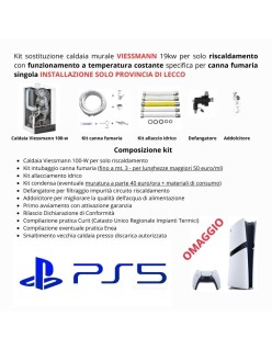 Kit sostituzione caldaia murale VIESSMANN 19kw per...