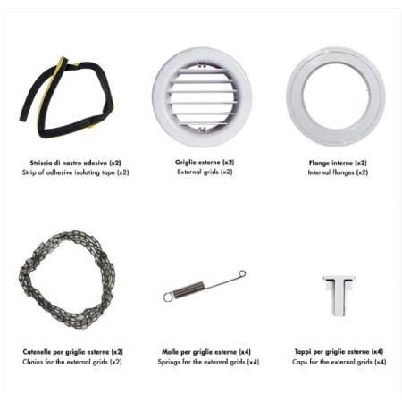 Argo Installation kit for installation with 160 mm hole