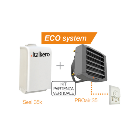 Italkero ECO system: Seal 35k + PROair 35 + vertical start kit